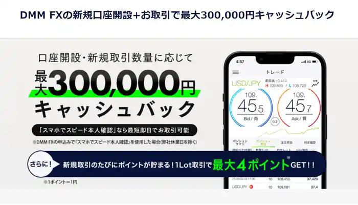 DMMFX30万円キャンペーン