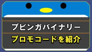 ブビンガバイナリーのプロモコード