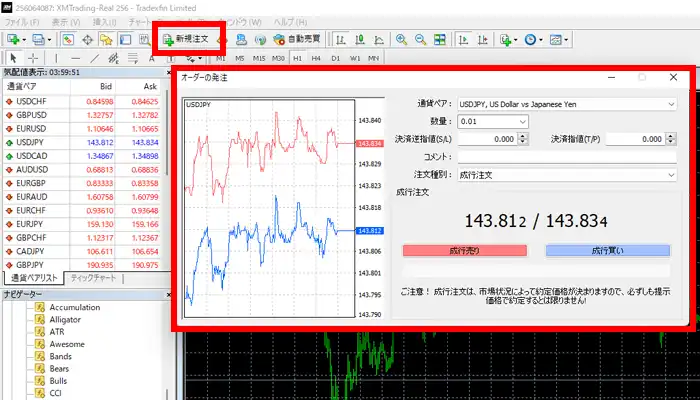 XM口座開設ボーナスの使い方1